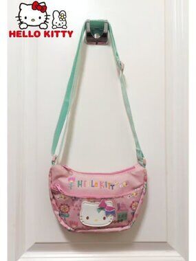 Hello Kitty Sweet Collage Shoulder Pouch